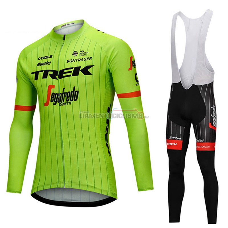 Abbigliamento Ciclismo Trek Segafredo ML 2018 Verde